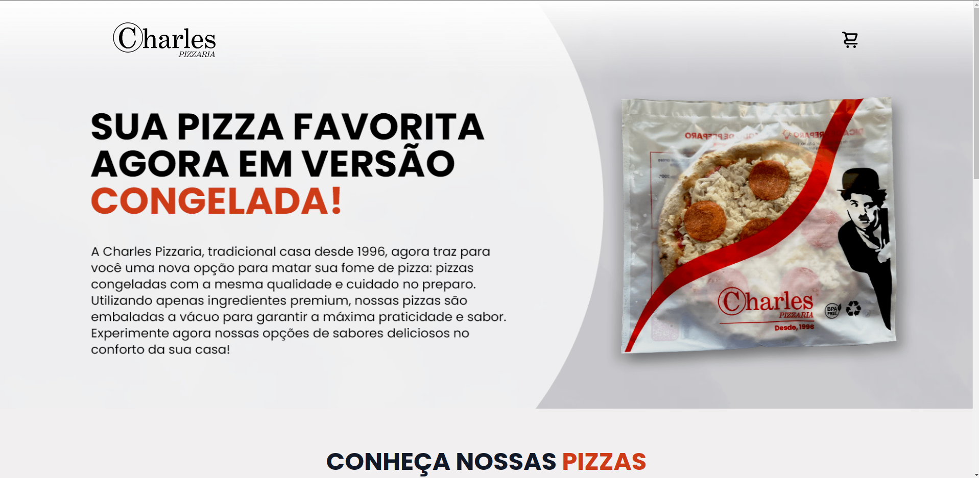 Pizzaria Charles – Em casa