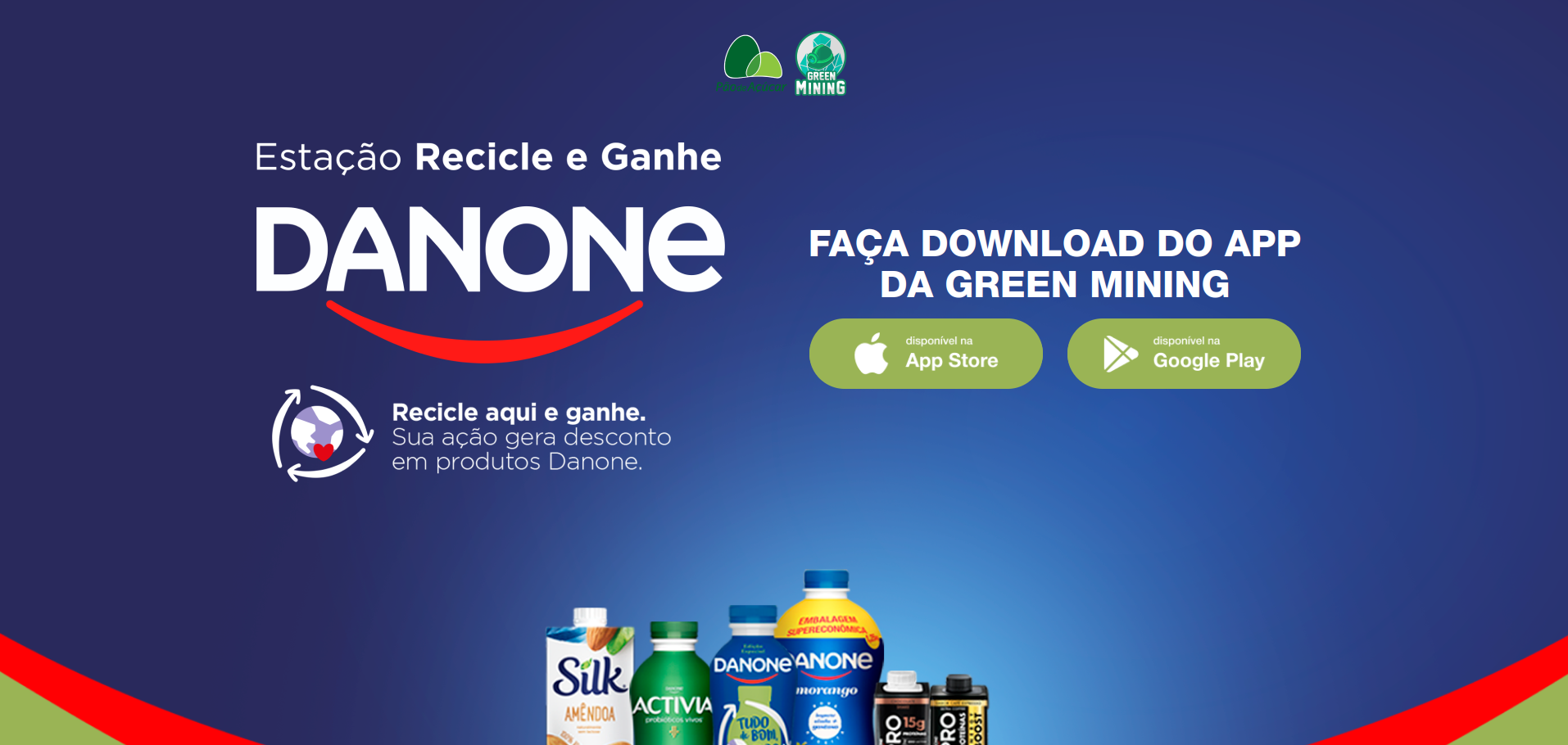 Estação Recicle e Ganhe Danone